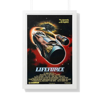LIFEFORCE 1985 - Framed Movie Poster - The Sticker Space