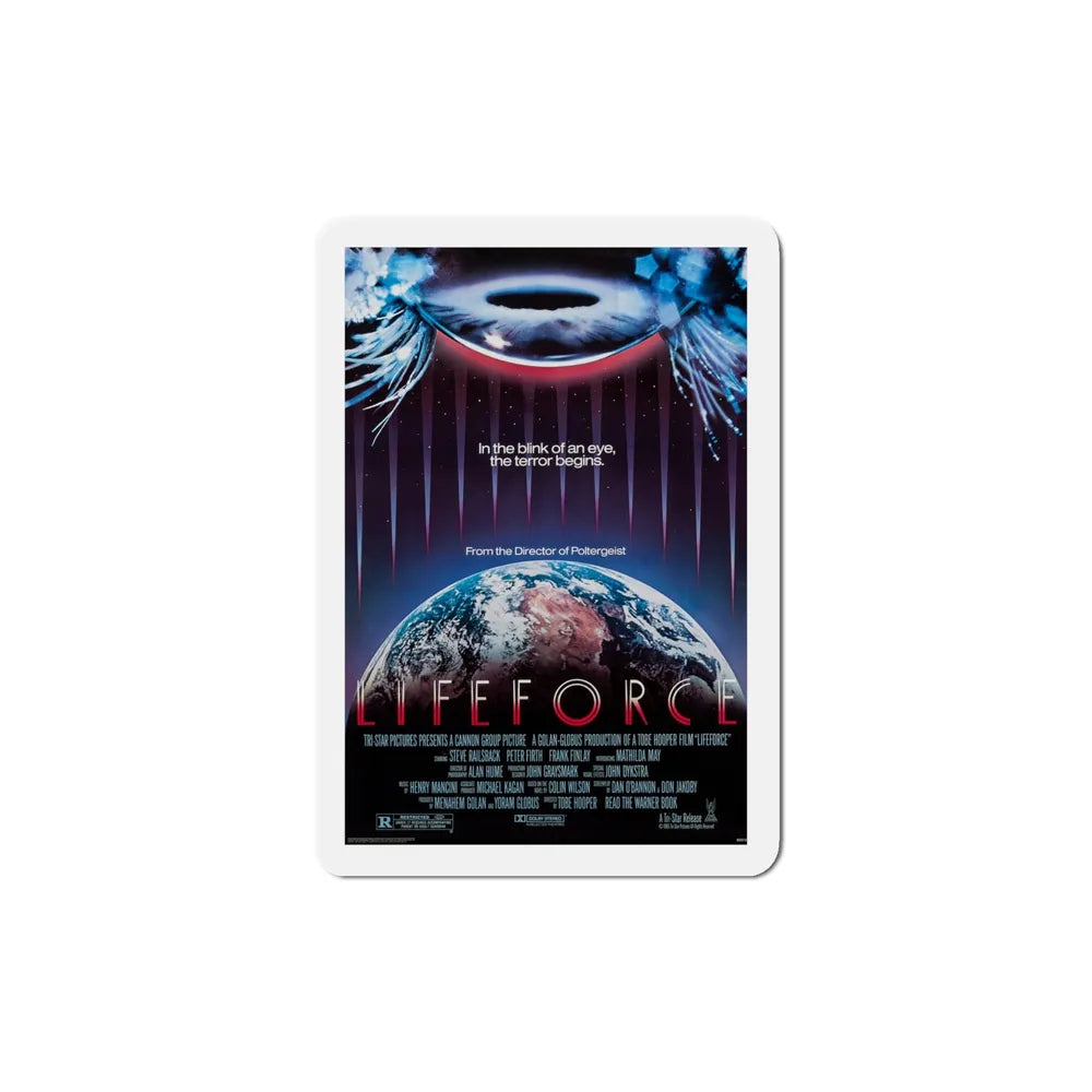 Lifeforce 1985 Movie Poster Refrigerator Magnet - The Sticker Space