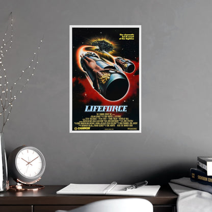 LIFEFORCE 1985 - Paper Movie Poster-The Sticker Space