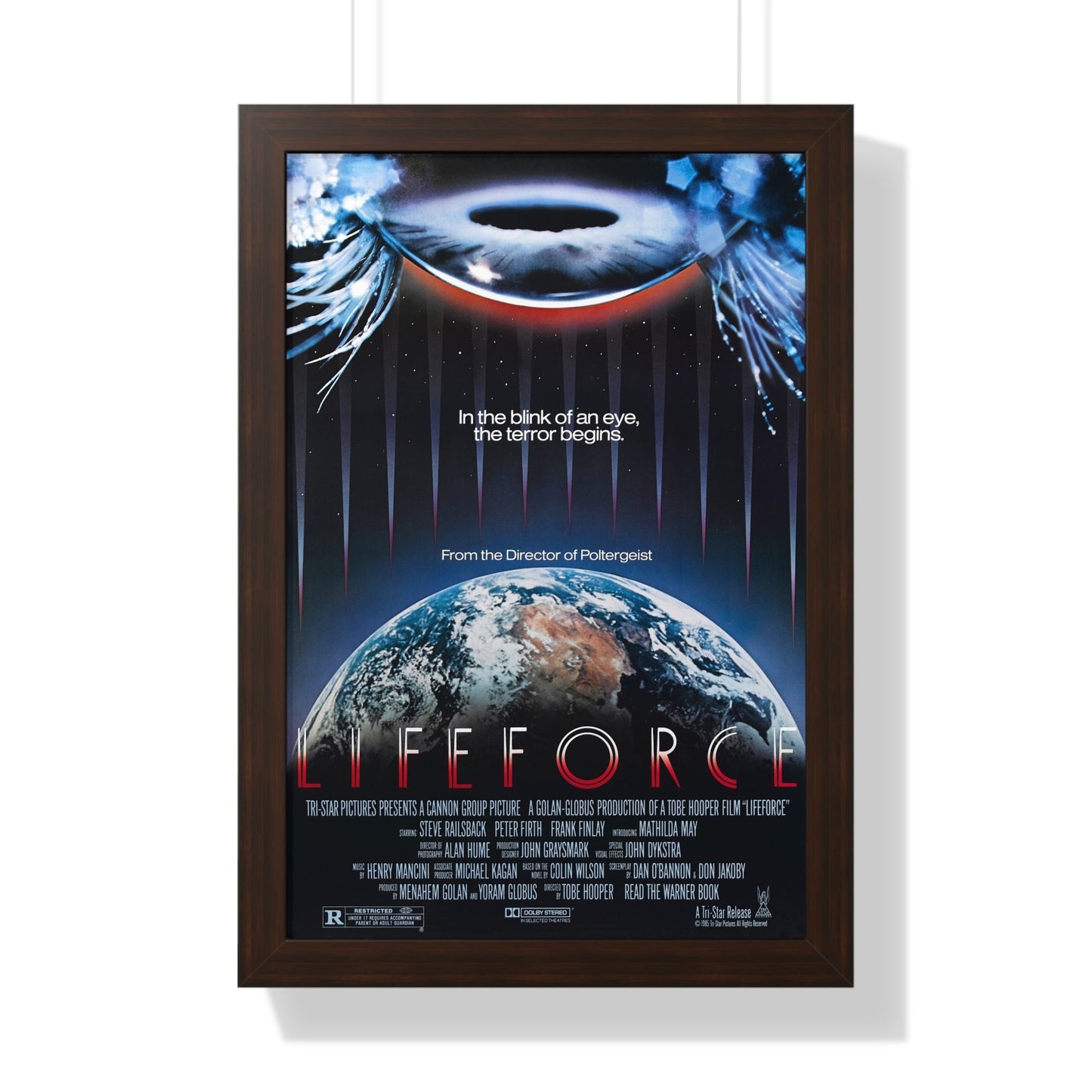 LIFEFORCE (2) 1985 - Framed Movie Poster-16″ x 24″-The Sticker Space