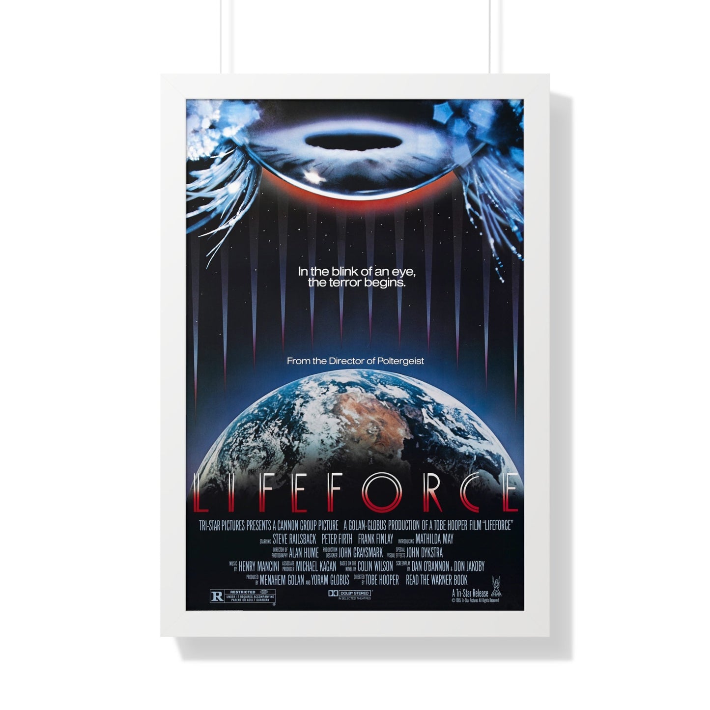 LIFEFORCE (2) 1985 - Framed Movie Poster-20" x 30"-The Sticker Space