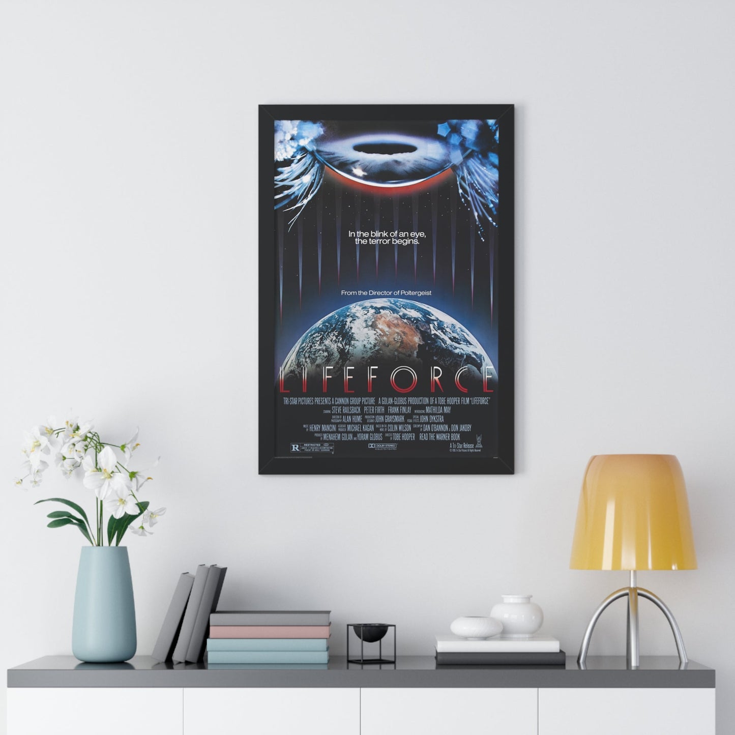 LIFEFORCE (2) 1985 - Framed Movie Poster-The Sticker Space