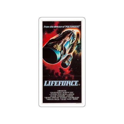 LIFEFORCE (4) 1985 Movie Poster STICKER Vinyl Die-Cut Decal - The Sticker Space