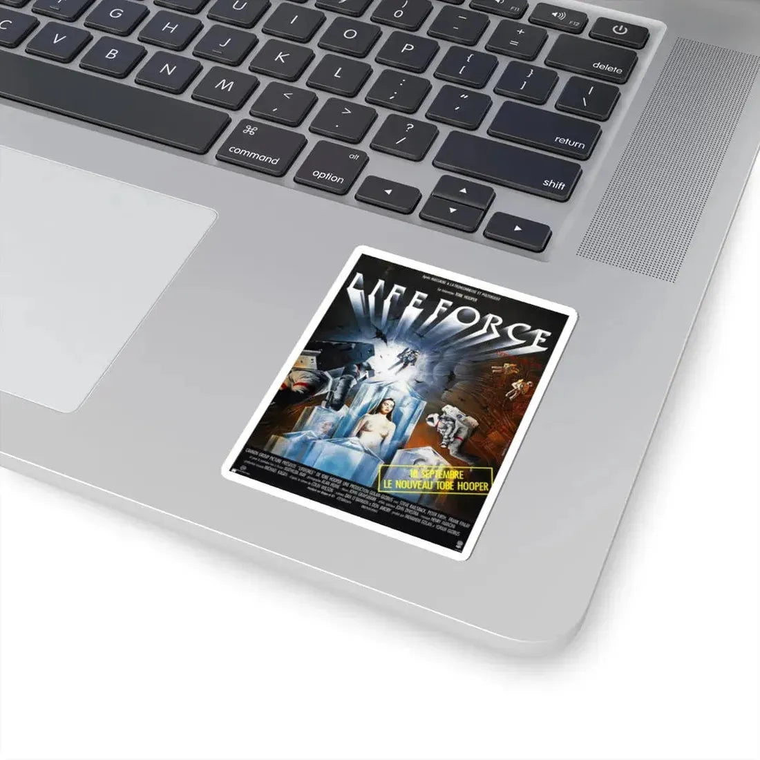 LIFEFORCE (FRENCH) 1985 Movie Poster - STICKER Vinyl Kiss-Cut Decal - The Sticker Space