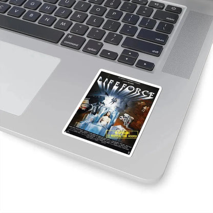 LIFEFORCE (FRENCH) 1985 Movie Poster - STICKER Vinyl Kiss-Cut Decal - The Sticker Space