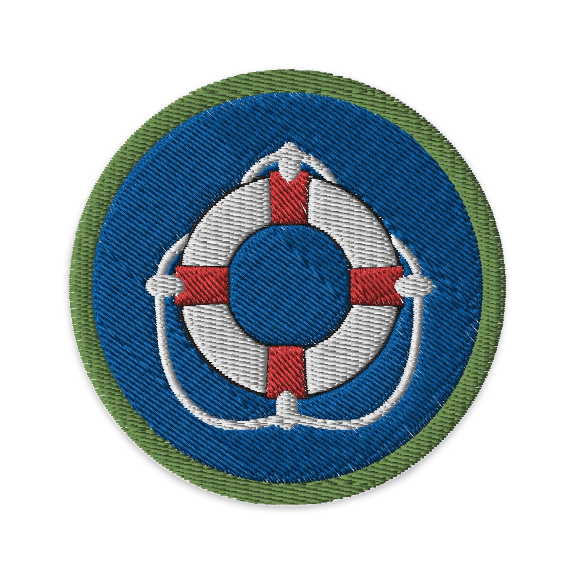 Lifesaving (Boy Scouts Merit Badge) Embroidered Patch-The Sticker Space