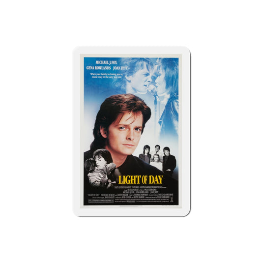 Light of Day 1987 Movie Poster Die-Cut Magnet-2" x 2"-The Sticker Space