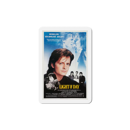 Light of Day 1987 Movie Poster Die-Cut Magnet-6 × 6"-The Sticker Space