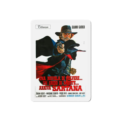 LIGHT THE FUSE... SARTANA IS COMING 1970 Movie Poster - Refrigerator Magnet - The Sticker Space