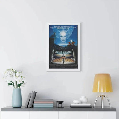 LIGHT YEARS 1988 - Framed Movie Poster - The Sticker Space