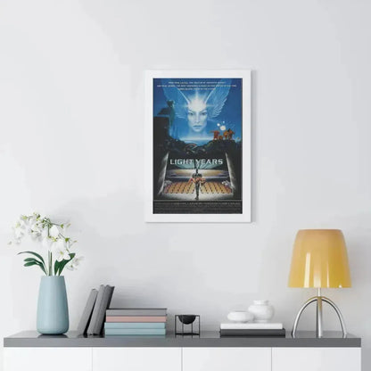 LIGHT YEARS 1988 - Framed Movie Poster - The Sticker Space