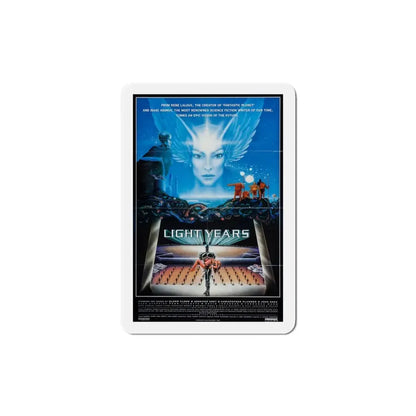 Light Years 1988 Movie Poster Refrigerator Magnet 4 Inch - The Sticker Space