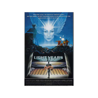 LIGHT YEARS 1988 - Paper Movie Poster-12″ x 18″ (Vertical)-The Sticker Space