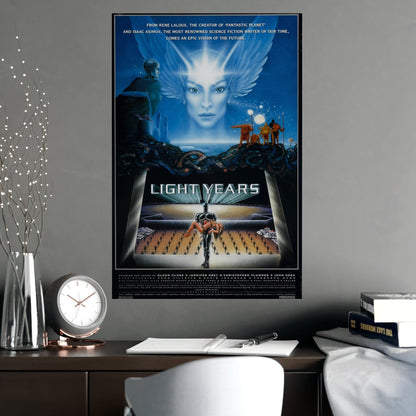 LIGHT YEARS 1988 - Paper Movie Poster-The Sticker Space