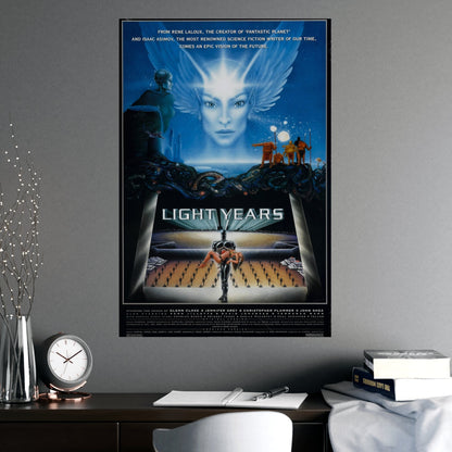 LIGHT YEARS 1988 - Paper Movie Poster-The Sticker Space