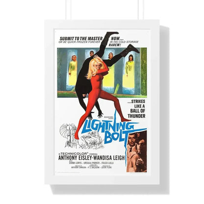 LIGHTNING BOLT 1966 - Framed Movie Poster - The Sticker Space