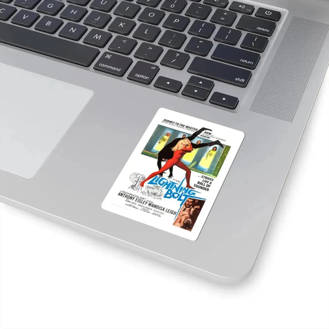 LIGHTNING BOLT 1966 Movie Poster - STICKER Vinyl Kiss-Cut Decal - The Sticker Space