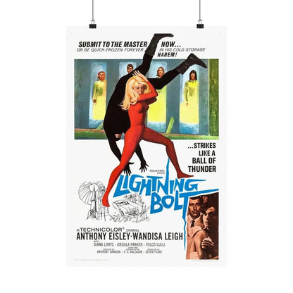 LIGHTNING BOLT 1966 - Paper Movie Poster - The Sticker Space