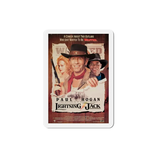 Lightning Jack 1994 Movie Poster Refrigerator Magnet 2 Inch - The Sticker Space