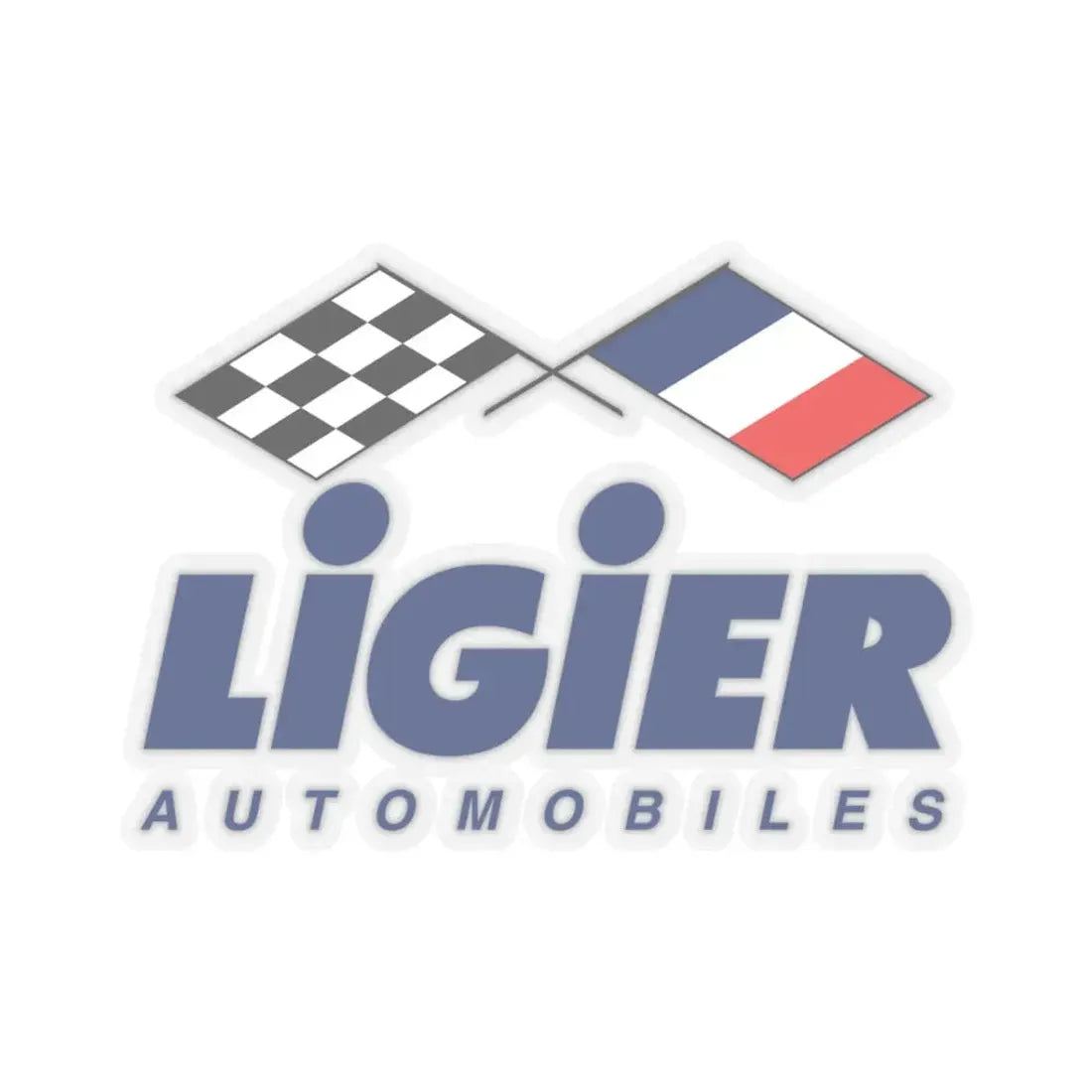 Ligier Automobiles (old 1) (Logo) STICKER Vinyl Kiss-Cut Decal 3 Inch Transparent - The Sticker Space