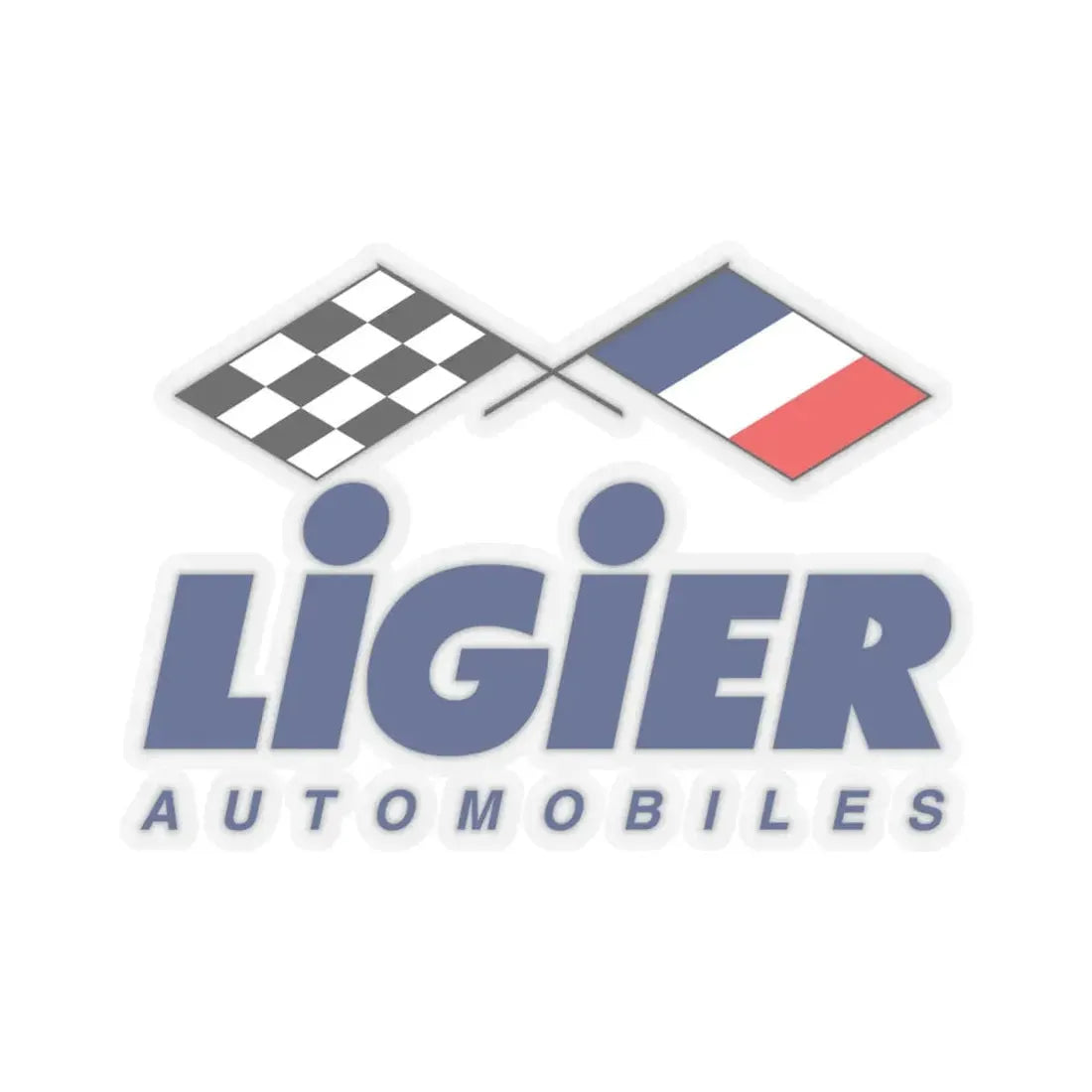 Ligier Automobiles (old 1) (Logo) STICKER Vinyl Kiss-Cut Decal 4 Inch Transparent - The Sticker Space