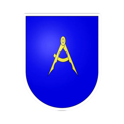 Lignières-coat of arms (Switzerland) (Coat of Arms) STICKER Vinyl Kiss-Cut Decal 2 Inch White - The Sticker Space