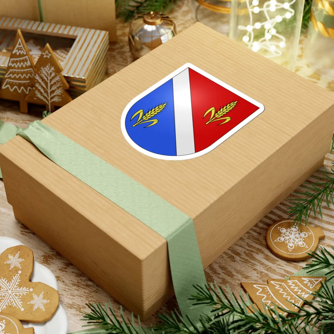 Ligornetto-coat of arms (Switzerland) (Coat of Arms) STICKER Vinyl Kiss-Cut Decal - The Sticker Space