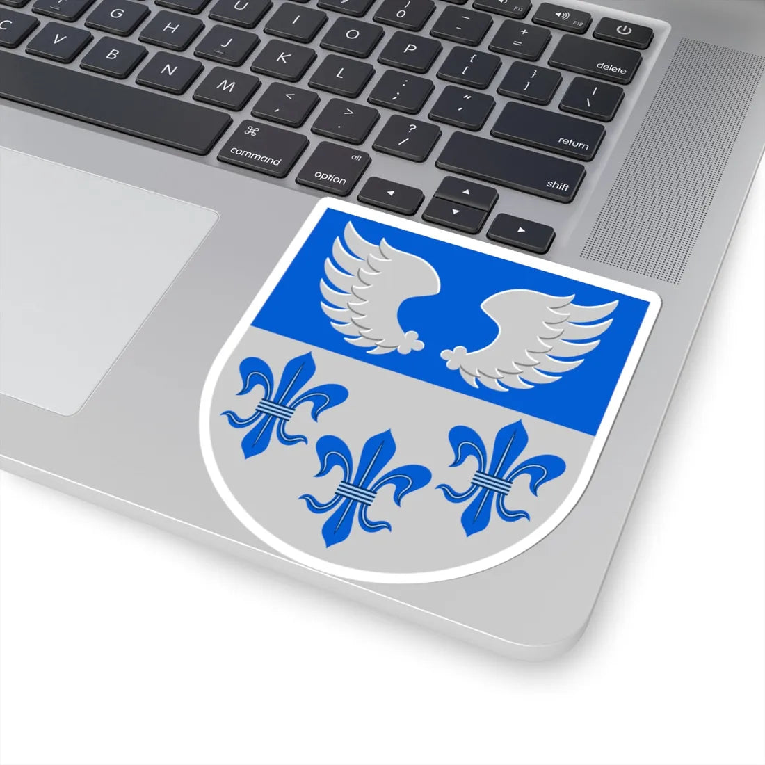 Liljendal.vaakuna (Finland) (Coat of Arms) STICKER Vinyl Kiss-Cut Decal - The Sticker Space