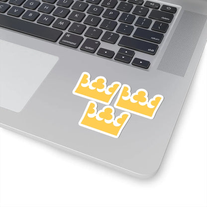 Lilla riksvapnet utan sköld (Sweden) (Coat of Arms) STICKER Vinyl Kiss-Cut Decal - The Sticker Space