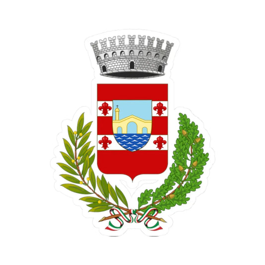 Lillianes-Stemma (Italy) (Coat of Arms) STICKER Vinyl Kiss-Cut Decal 2 Inch White - The Sticker Space