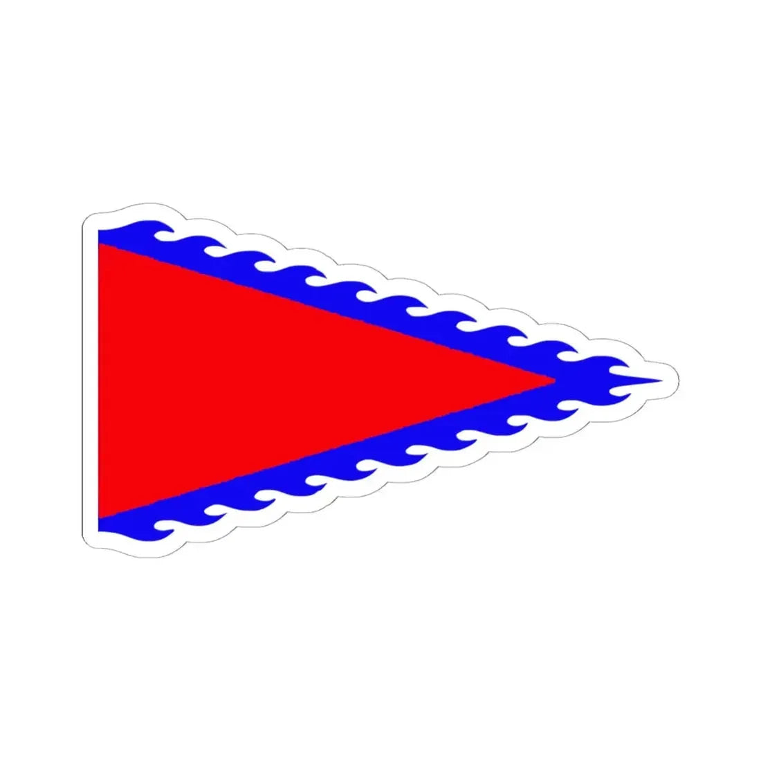 Limahong Pirate Flag (China) STICKER Vinyl Kiss-Cut Decal 6 Inch White - The Sticker Space