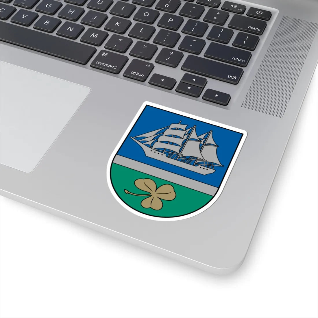 Limbažu rajona ģerbonis (Latvia) (Coat of Arms) STICKER Vinyl Kiss-Cut Decal - The Sticker Space