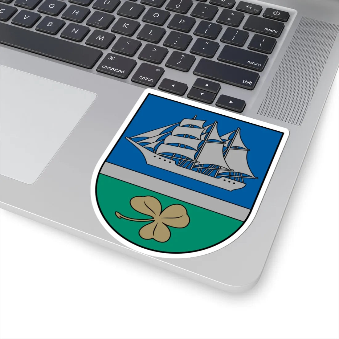 Limbažu rajona ģerbonis (Latvia) (Coat of Arms) STICKER Vinyl Kiss-Cut Decal - The Sticker Space