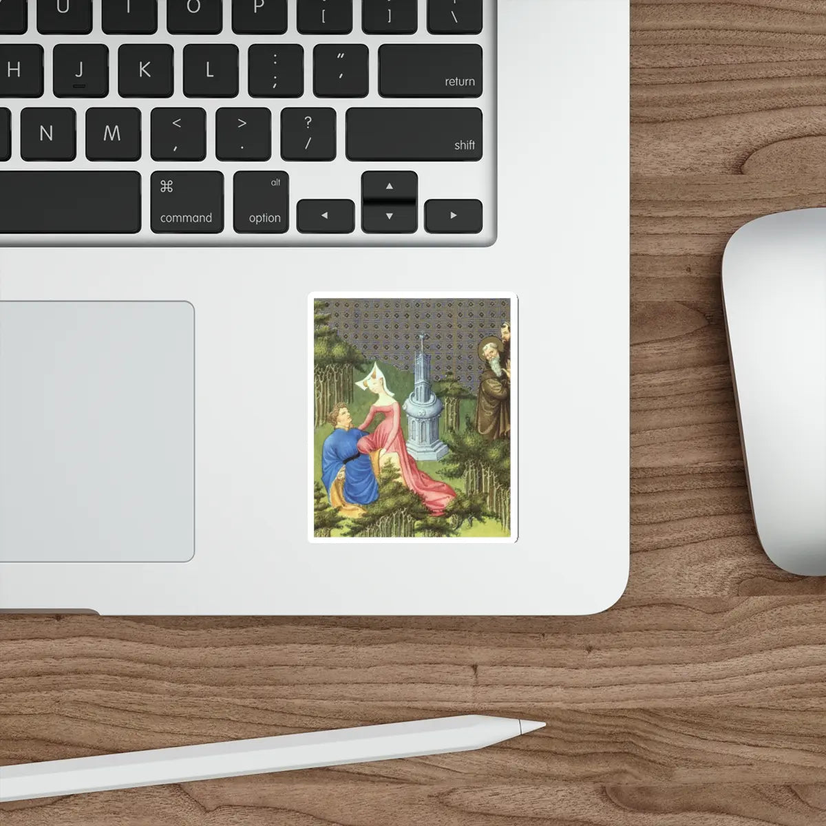SKU:18310132961117708704 Sticker types:White Shape:Die-Cut Sizes:3" × 3"