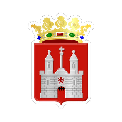 Limbourg wapen (Belgium) (Coat of Arms) STICKER Vinyl Kiss-Cut Decal 6 Inch White - The Sticker Space