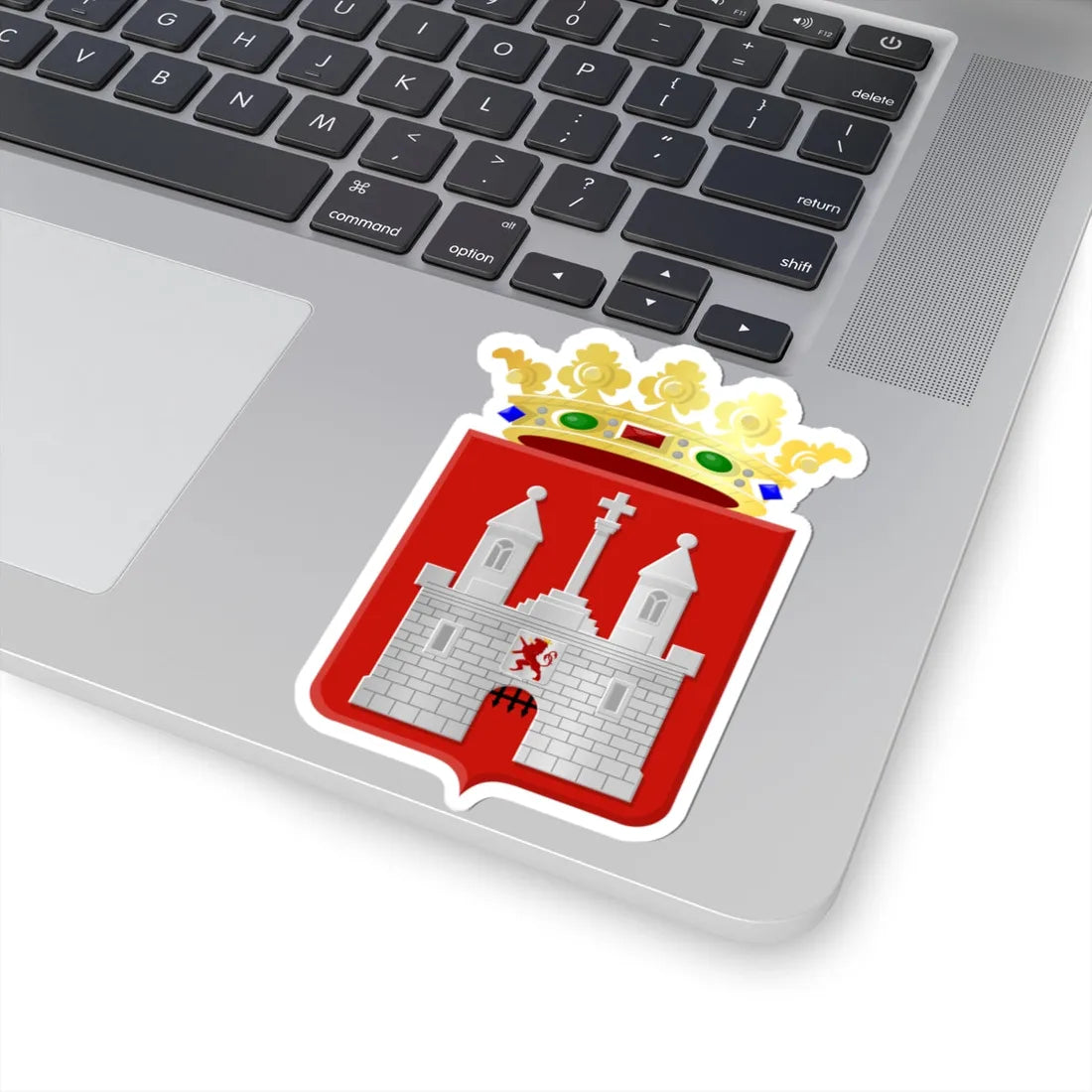 Limbourg wapen (Belgium) (Coat of Arms) STICKER Vinyl Kiss-Cut Decal - The Sticker Space