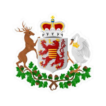 Limburg B wapen (Belgium) (Coat of Arms) STICKER Vinyl Kiss-Cut Decal 2 Inch White - The Sticker Space