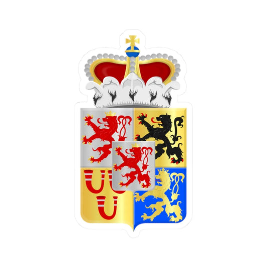 Limburg NL wapen (Netherlands) (Coat of Arms) STICKER Vinyl Kiss-Cut Decal 2 Inch White - The Sticker Space