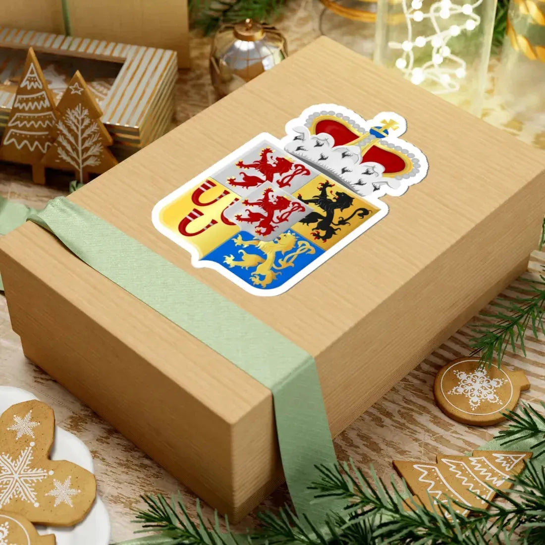 Limburg-nl-wapen (Netherlands) (Coat of Arms) STICKER Vinyl Kiss-Cut Decal - The Sticker Space
