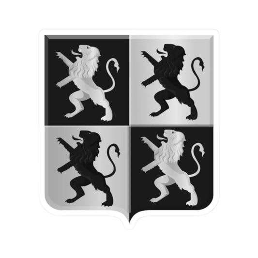 Limmen wapen (Netherlands) (Coat of Arms) STICKER Vinyl Kiss-Cut Decal 2 Inch White - The Sticker Space