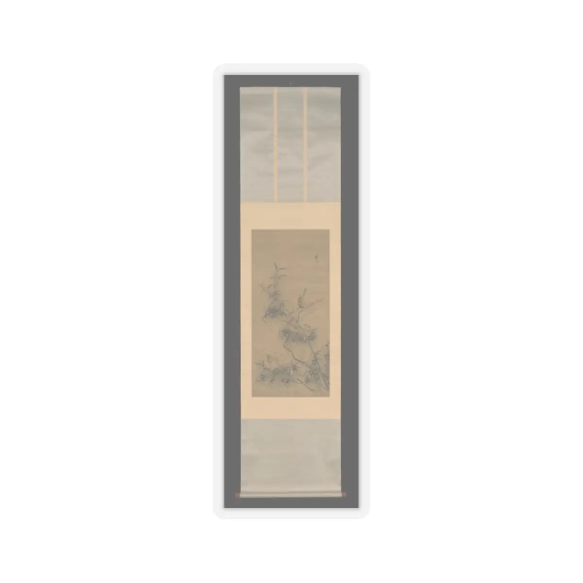 Lin Liang - Birds Amidst Blossoming Plum and Bamboo - unknown v2 - STICKER Vinyl Kiss-Cut Decal