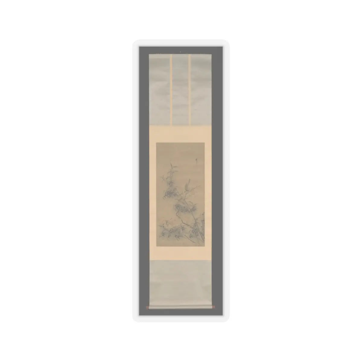 Lin Liang - Birds Amidst Blossoming Plum and Bamboo - unknown v2 - STICKER Vinyl Kiss-Cut Decal