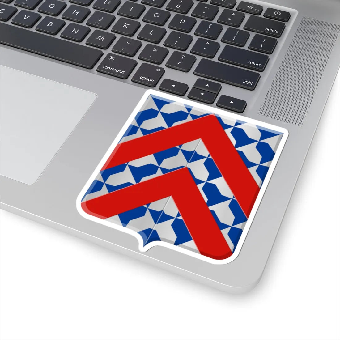 Lincent wapen (Belgium) (Coat of Arms) STICKER Vinyl Kiss-Cut Decal - The Sticker Space