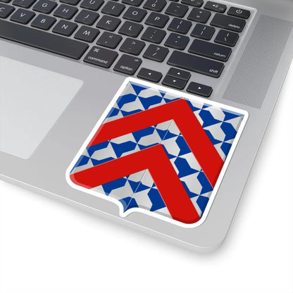 Lincent wapen (Belgium) (Coat of Arms) STICKER Vinyl Kiss-Cut Decal - The Sticker Space