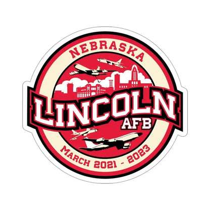 Lincoln Air Force Base (U.S. Air Force) STICKER Vinyl Die-Cut Decal 4 Inch - The Sticker Space