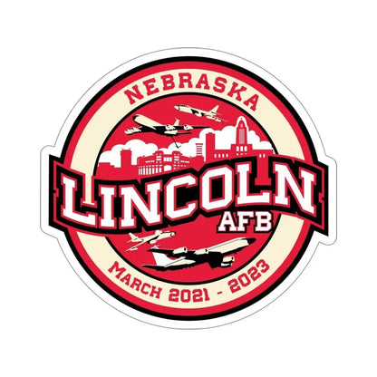 Lincoln Air Force Base (U.S. Air Force) STICKER Vinyl Die-Cut Decal 5 Inch - The Sticker Space