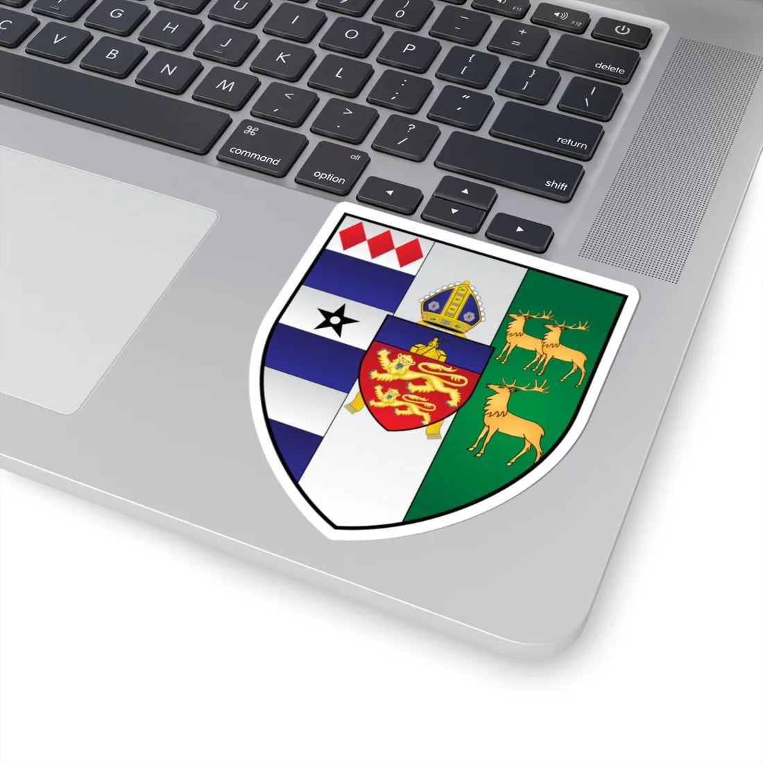 Lincoln College Oxford Coat Of Arms (England) (Coat of Arms) STICKER Vinyl Kiss-Cut Decal - The Sticker Space