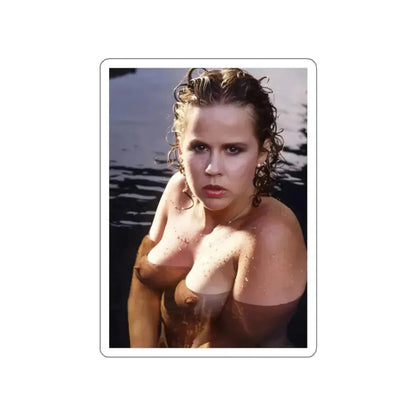 Linda Blair #373 - Underwater & Topless (Vintage Female Icon) STICKER Vinyl Die-Cut Decal White Die-Cut 2 Inch - The Sticker Space
