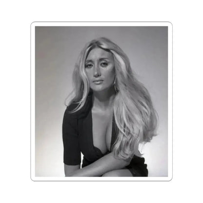 Linda Gaye Scott #02 (Vintage Female Icon) STICKER Vinyl Kiss-Cut Decal 3 Inch White - The Sticker Space