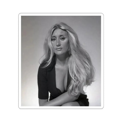 Linda Gaye Scott #02 (Vintage Female Icon) STICKER Vinyl Kiss-Cut Decal 4 Inch White - The Sticker Space